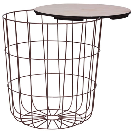 Table Basse Ø 39,5 Cm Mdf