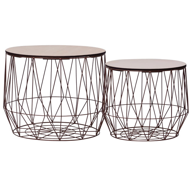 Tables Basses 2 Pcs