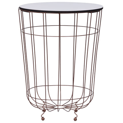 Table Basse Doré Ø 40 Cm