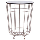 Table Basse Doré Ø 40 Cm