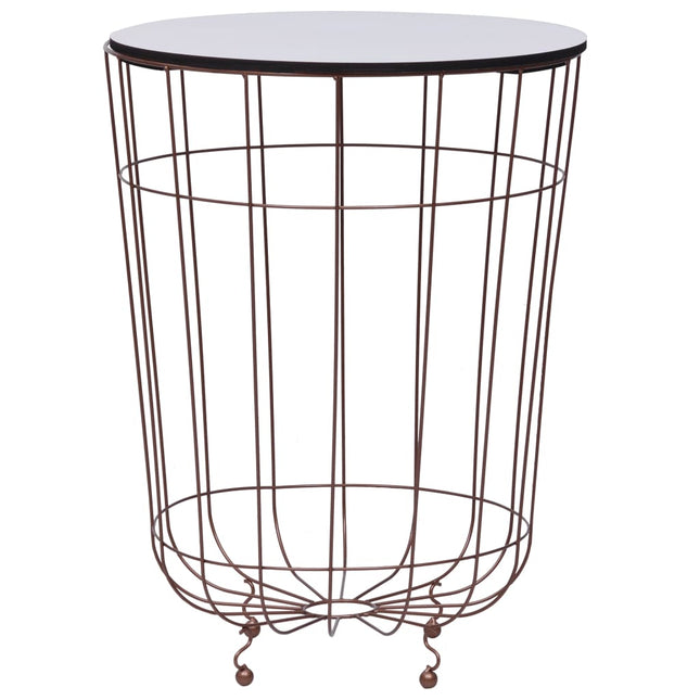 Table Basse Doré Ø 40 Cm