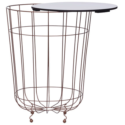 Table Basse Doré Ø 40 Cm