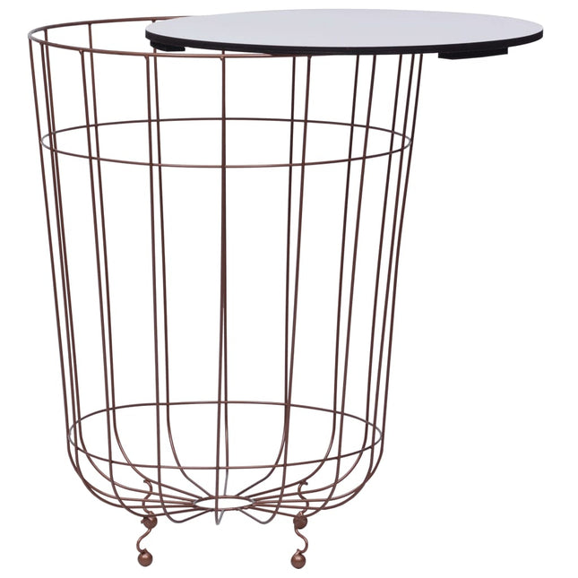 Table Basse Doré Ø 40 Cm