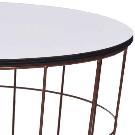 Table Basse Doré Ø 40 Cm