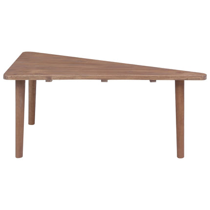 Tables Basses 2 Pcs Bois De Teck Solide