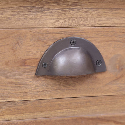Meuble Tv 120X30X40 Cm Bois De Teck Massif