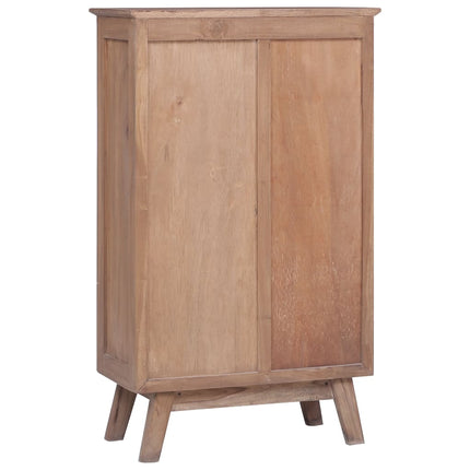 Buffet 60X30X100 Cm Bois De Teck Solide