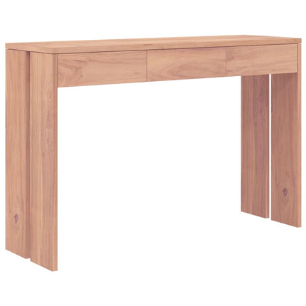 Table Console 110X35X75 Cm Bois De Teck Solide