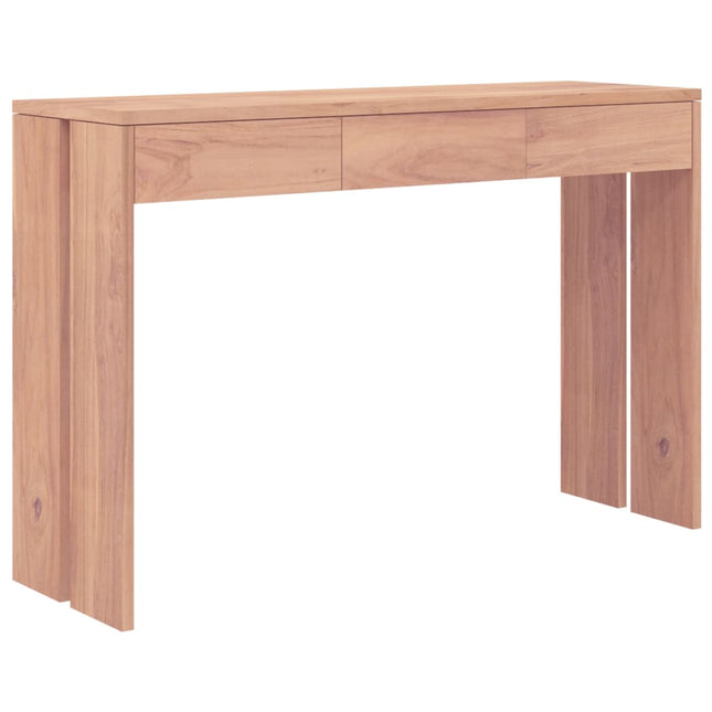Table Console 110X35X75 Cm Bois De Teck Solide