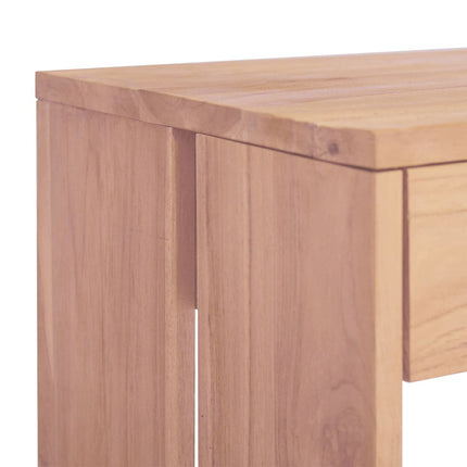 Table Console 110X35X75 Cm Bois De Teck Solide