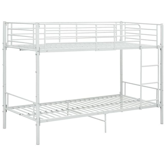 Lit Superposé Sans Matelas Métal 90X200 Cm