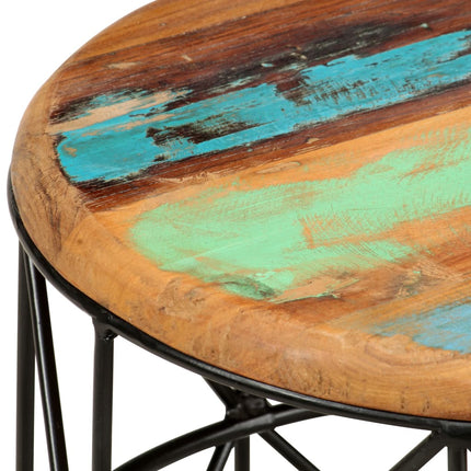 Tables Basses 2 Pcs Bois De Récupération Massif