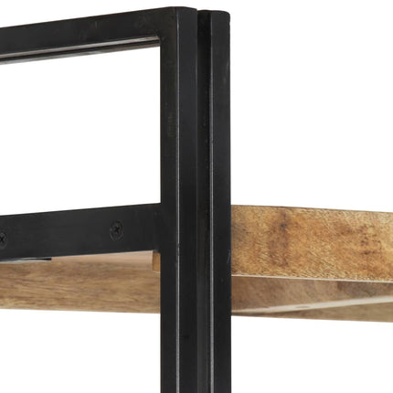 Bibliothèque À 5 Niveaux 140X30X Bois De Manguier Solide Marron