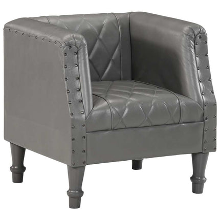 Chaise Cabriolet Cuir Véritable De Chèvre