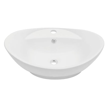 Meuble De Salle De Bain En Deux Pièces Céramique Chêne