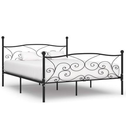 Cadre De Lit Sans Matelas Avec Sommier À Lattes Métal