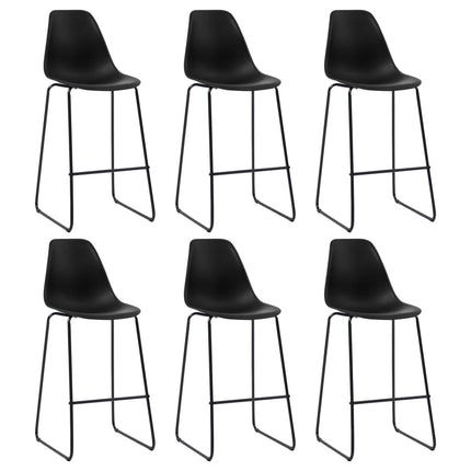 Chaises De Bar Lot De 6 Plastique