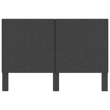 Tête De Lit Gris Foncé Tissu
