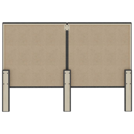 Tête De Lit Gris Foncé Tissu
