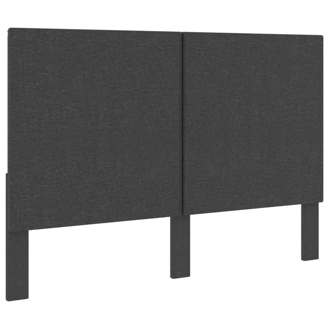 Tête De Lit Gris Foncé Tissu