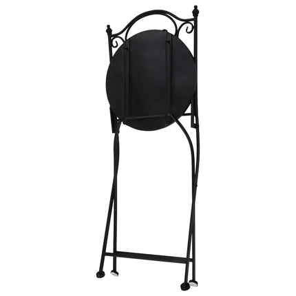 Ensemble De Bistro 3 Pcs Mosaïque Carreau Céramique Terre Cuite
