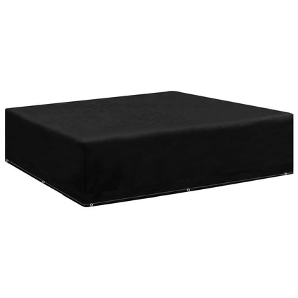 Housses De Salon De Jardin 2 Pcs Rotin 8 Œillets 113X113 Cm