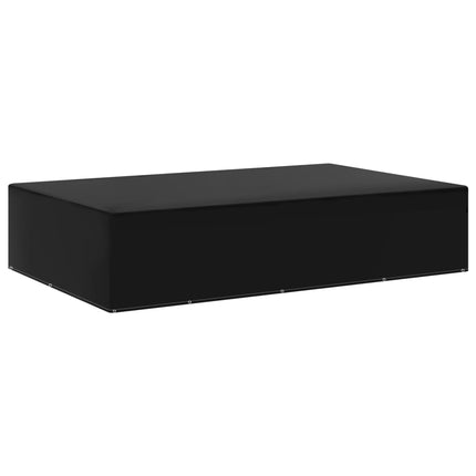Housses De Salon De Jardin 2 Pcs Rotin 8 Œillets 113X113 Cm