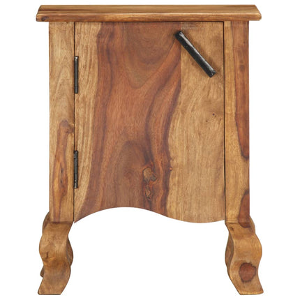 Table De Chevet 40X30X50 Cm Bois Massif
