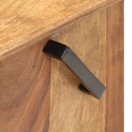 Table De Chevet 40X30X50 Cm Bois Massif