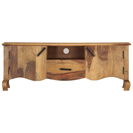 Meuble Tv 115X30X42 Cm Bois Solide