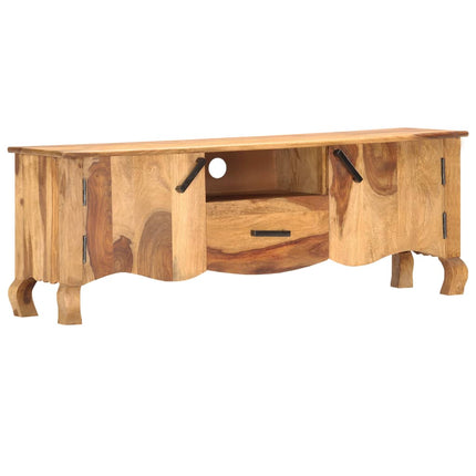 Meuble Tv 115X30X42 Cm Bois Solide