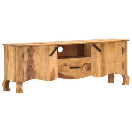 Meuble Tv 115X30X42 Cm Bois Solide