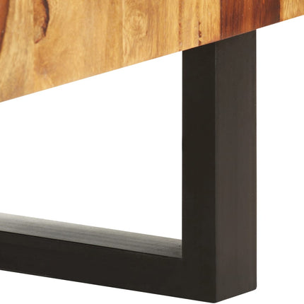 Meuble Tv 130X30X47 Cm Bois Massif