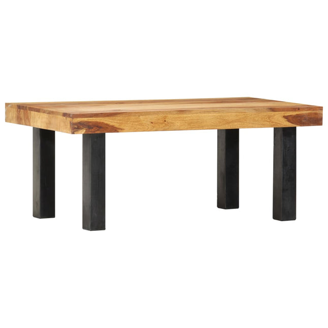 Table Basse 100X50X40 Cm Bois Massif