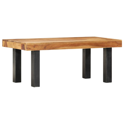 Table Basse 100X50X40 Cm Bois Massif