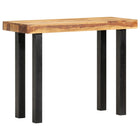 Table Console 100 X 40 X 76 Cm Bois Solide