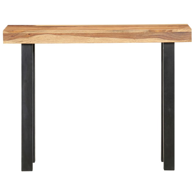 Table Console 100 X 40 X 76 Cm Bois Solide