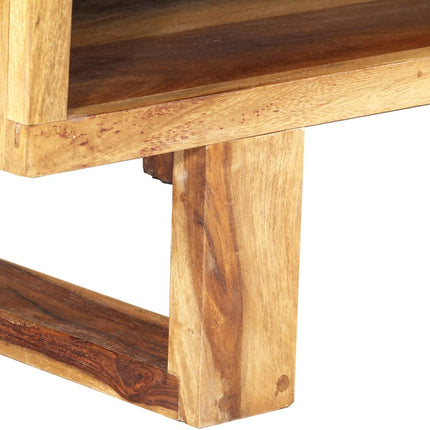 Table Basse 110X55X30 Cm Bois Massif