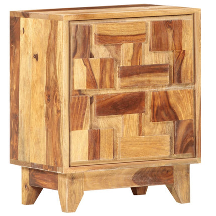 Table De Chevet 40X30X50 Cm Bois Massif