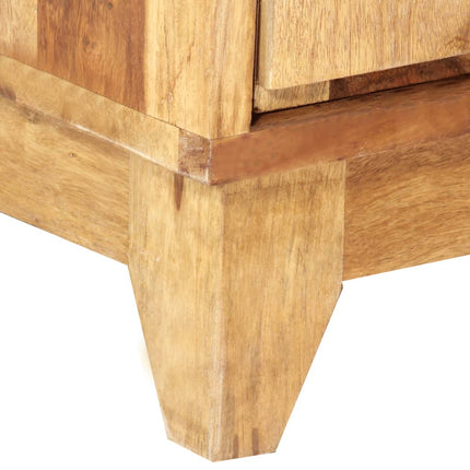 Table De Chevet 40X30X50 Cm Bois Massif