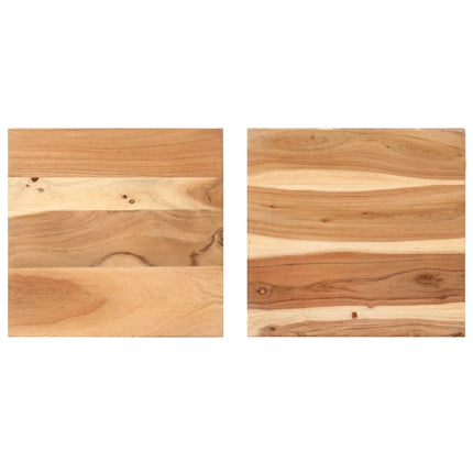 Tables D'appoint 2 Pcs Bois D'acacia Solide