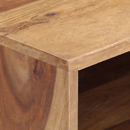 Table Basse 88X55X40 Cm Bois Massif