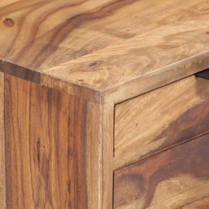 Table De Chevet Bois Massif 40X30X50 Cm