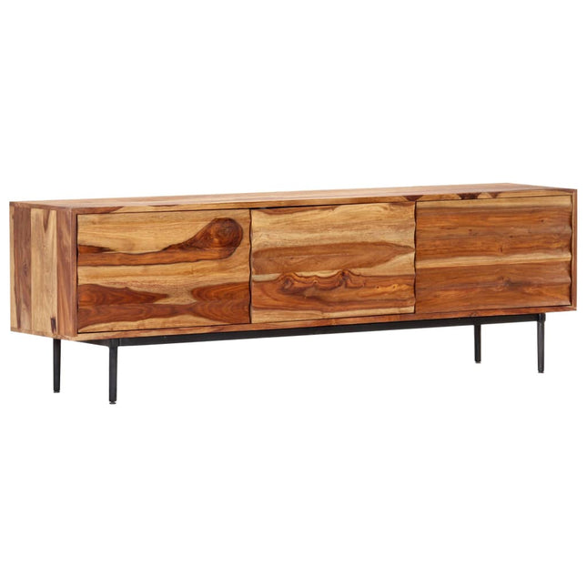 Meuble Tv 140X30X45 Cm Bois Solide