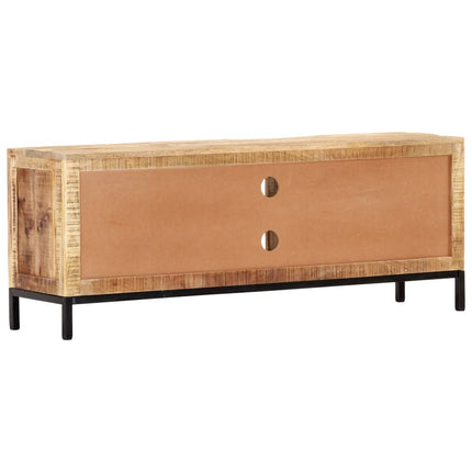 Meuble Tv 118 X 30 X 45 Cm Bois De Manguier Massif