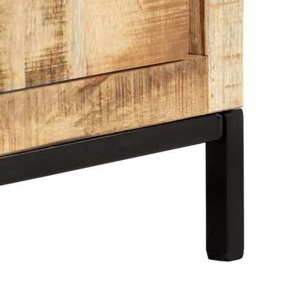 Meuble Tv 118 X 30 X 45 Cm Bois De Manguier Massif