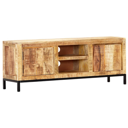 Meuble Tv 118 X 30 X 45 Cm Bois De Manguier Massif