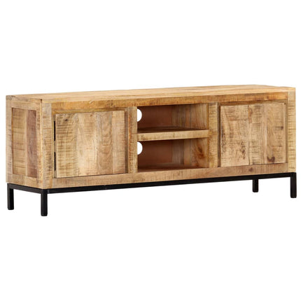 Meuble Tv 118 X 30 X 45 Cm Bois De Manguier Massif