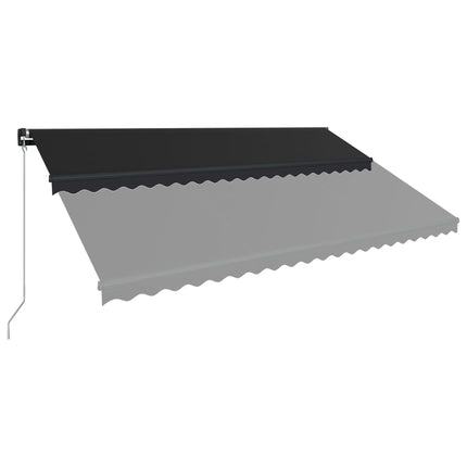 Auvent Manuel Rétractable Anthracite