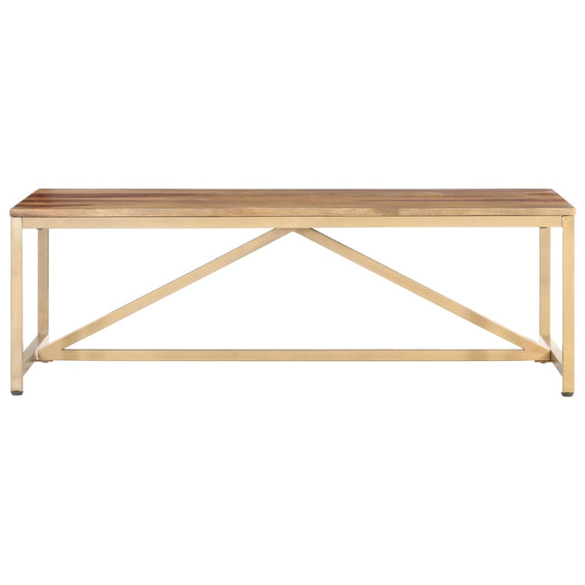 Table Basse 120X60X40 Cm Bois Massif